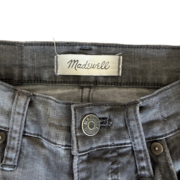 Madewell 9” High-Rise Skinny Jeans Size 26 Black Wash – Classic, Sleek, Stretch - Picture 2 of 8
